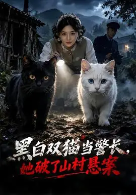 黑白雙貓當警長，她破了山村懸案
